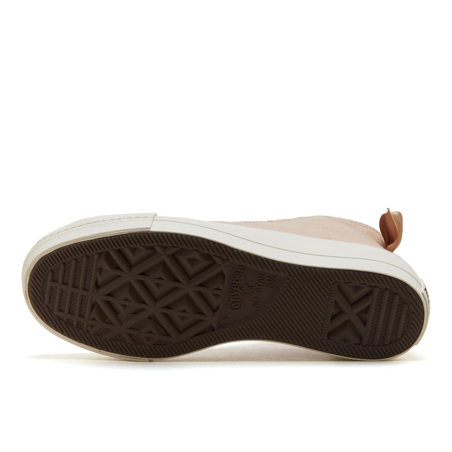 【CONVERSE】AS PLTS BACKRIBBON HI SMOKY BEIGE 国内発送 CONVERSE コンバース スニーカー オールスター PLTS バック