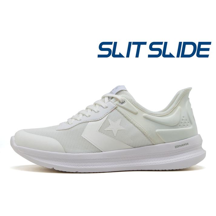 yz yCONVERSEz Ro[X DAYSTAR SLIT SLIDE fCX^[ XbgXCh 33600150 WHITE 5(23cm)