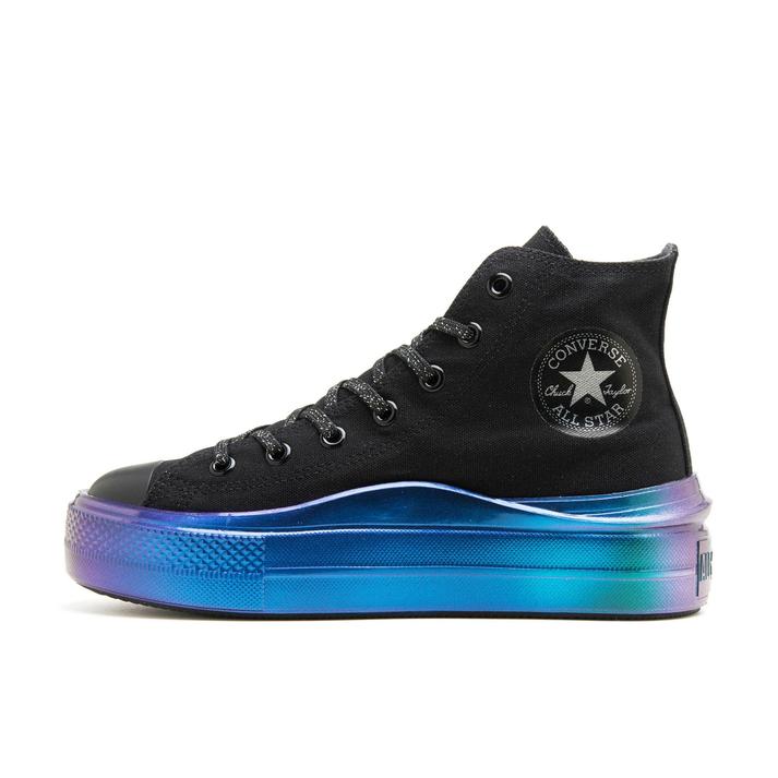 CONVERSE �I�[���X�^�[ ���C�g PLTS �U �z���\�[�� HI BLK/AURORA BLK