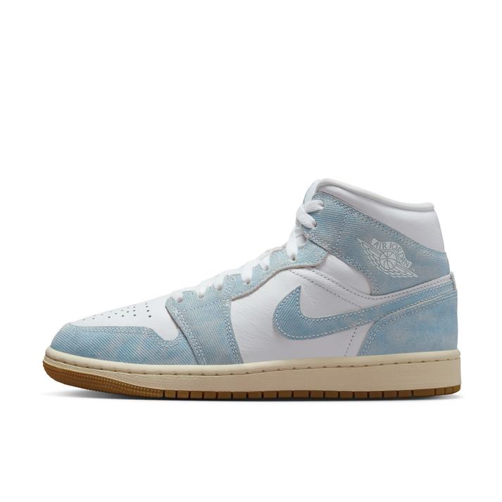 JORDAN BRAND �E�B�����Y �G�A �W���[�_�� 1 MID SE 100WHT/WRNBLU