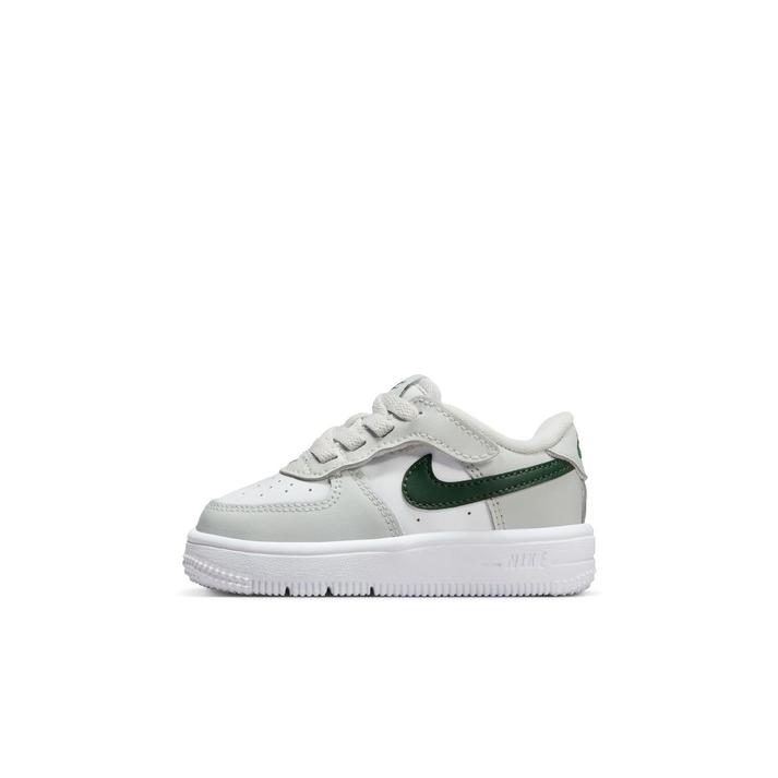 NIKE �t�H�[�X 1 LOW �C�[�W�[�I�� TD 007PTNDST/WHT