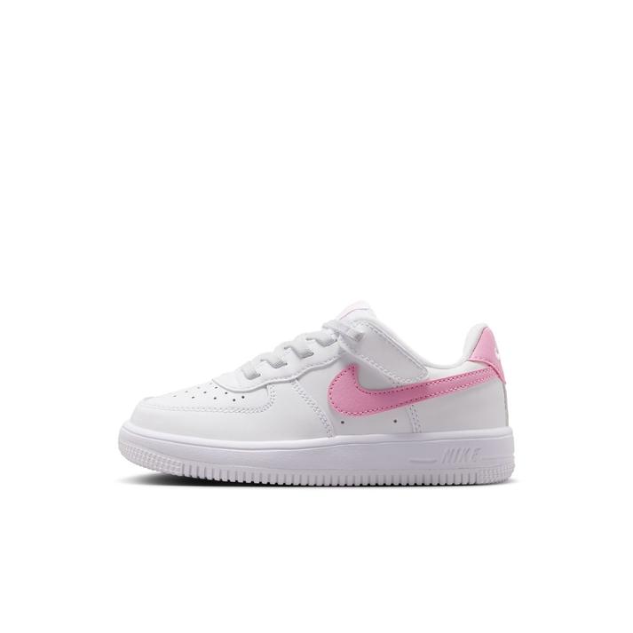 NIKE �t�H�[�X 1 LOW �C�[�W�[�I�� PS 124WHITE/PNKRIS