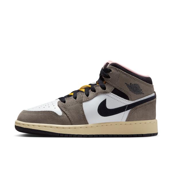 JORDAN BRAND エア ジョーダン 1 MID SE GS ホワイト 23cm