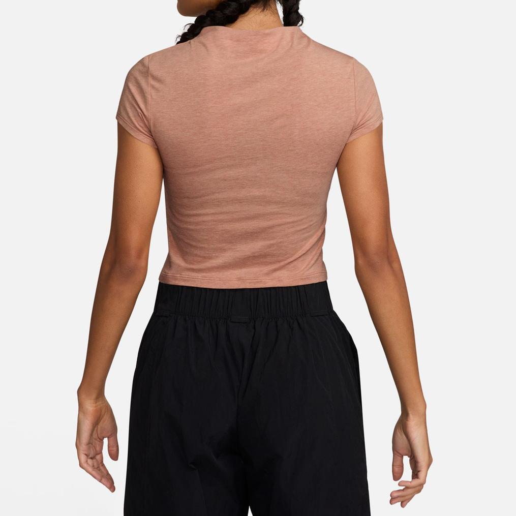  NIKE NIKE Sports Wear Chill Knit S/S Cropped Mockneck Top画像3
