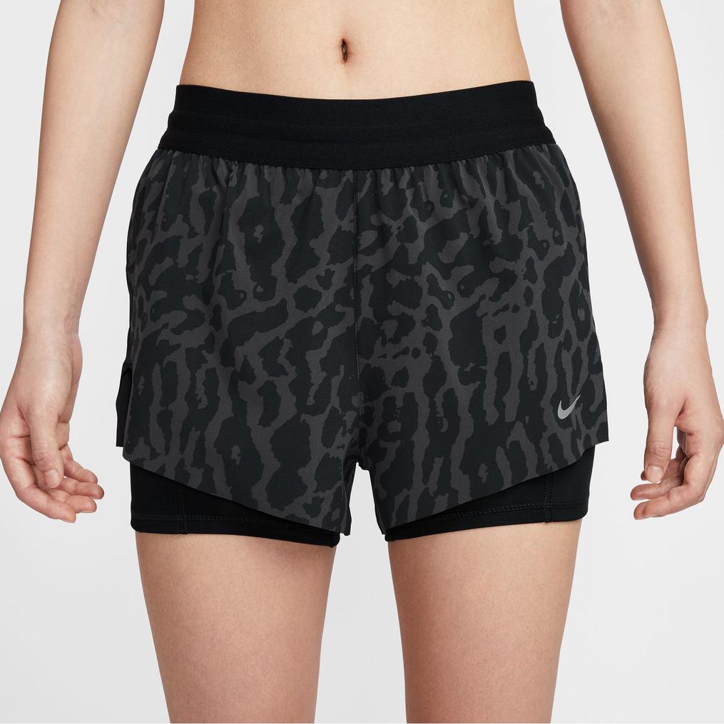  NIKE NIKE Swift Dri-FIT Midrise 2in1 Print Shorts画像1