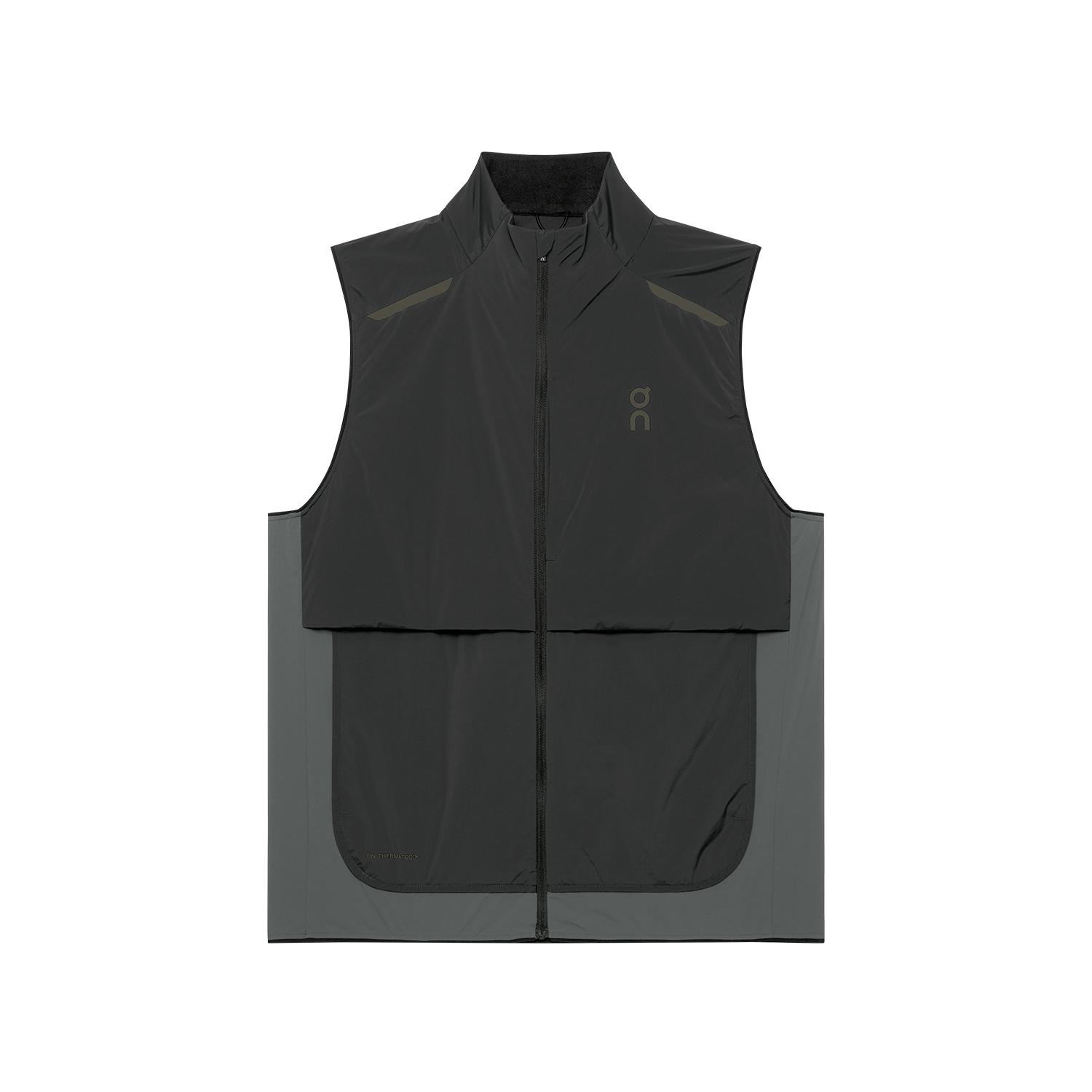 ON WEATHER VEST MEN'S L ランニングベスト　ブラック On On Weather Vest｜OSHMAN'S ONLINE 公式通販