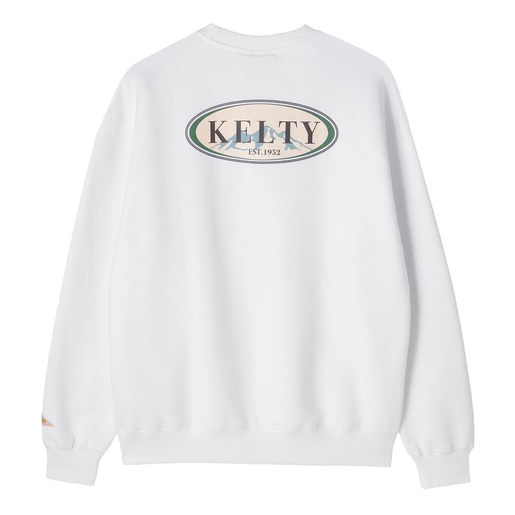  KELTY KELTY W's Oval Logo Print Crew OSHMAN'S SMU画像3