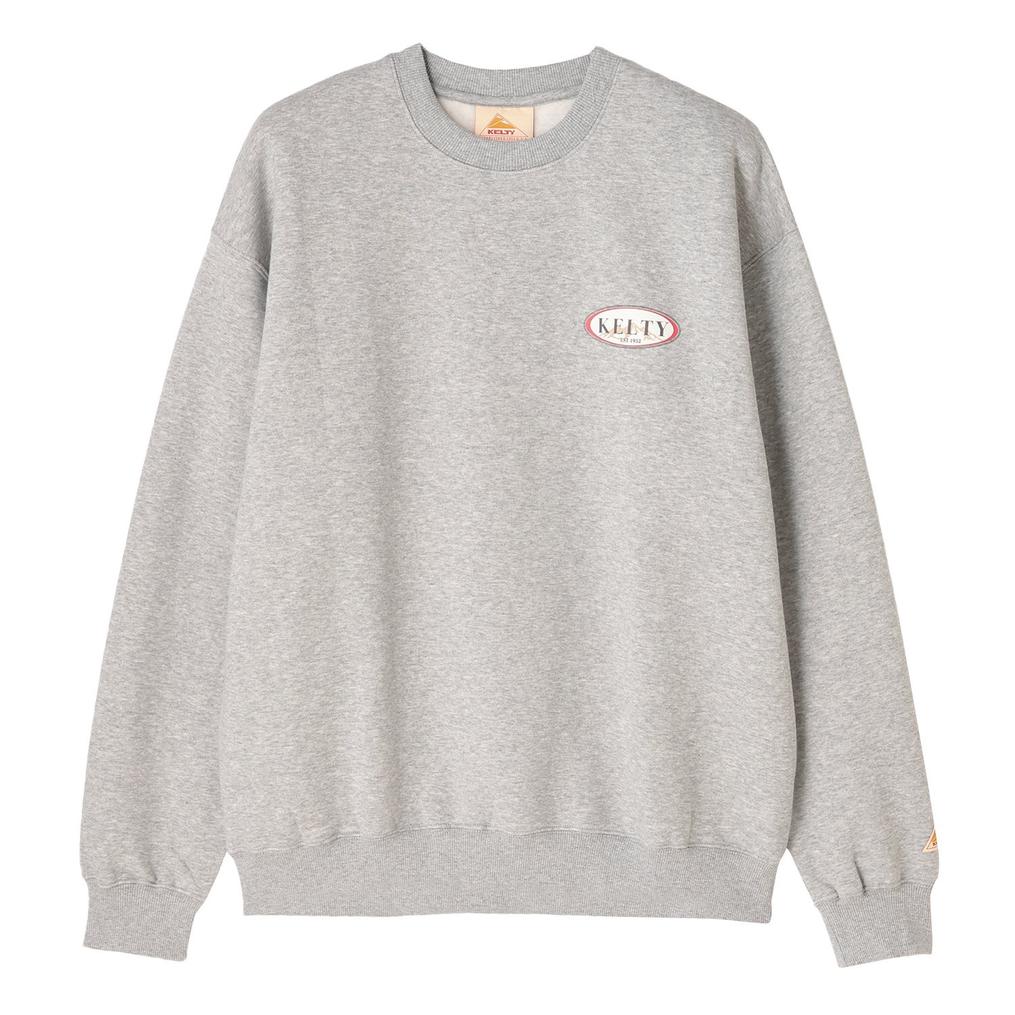  KELTY KELTY W's Oval Logo Print Crew OSHMAN'S SMU画像1