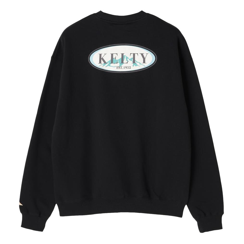  KELTY KELTY W's Oval Logo Print Crew OSHMAN'S SMU画像3