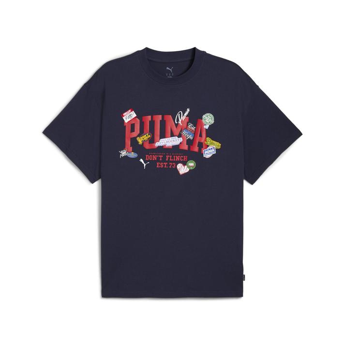 yz yPUMA EFAz v[}EFA M HOOPERHOTLINE TEE 2 V[gX[u 632836 01NAVY XL