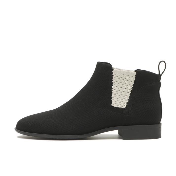 yz fB[X yABC SELECTz G[r[V[ZNg SIDE GORE KNIT2.5 TChSAjbg W3066 BLACK M(23.5cm-)