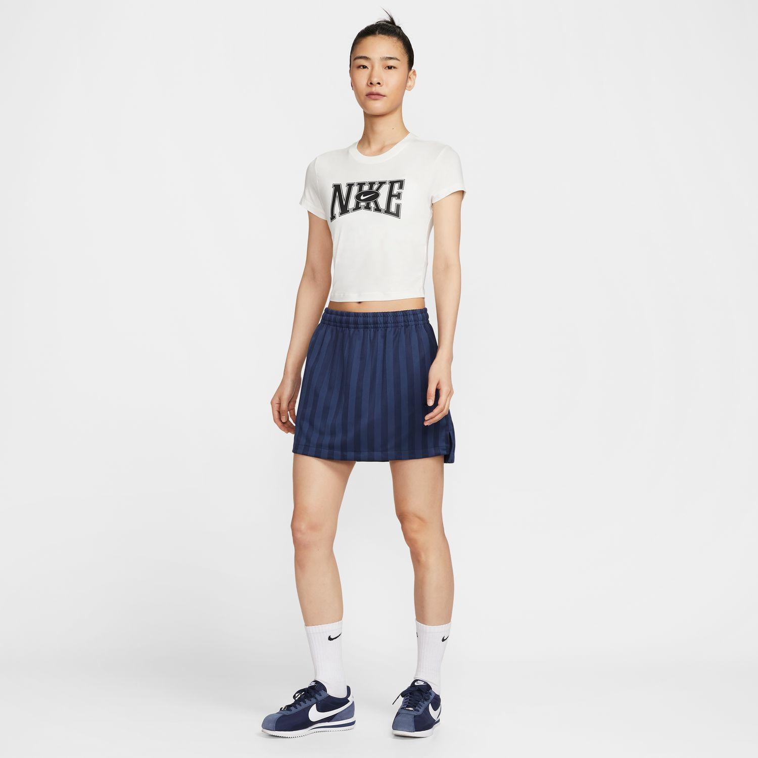  NIKE W JACQUARD STRIPED SKIRT画像7