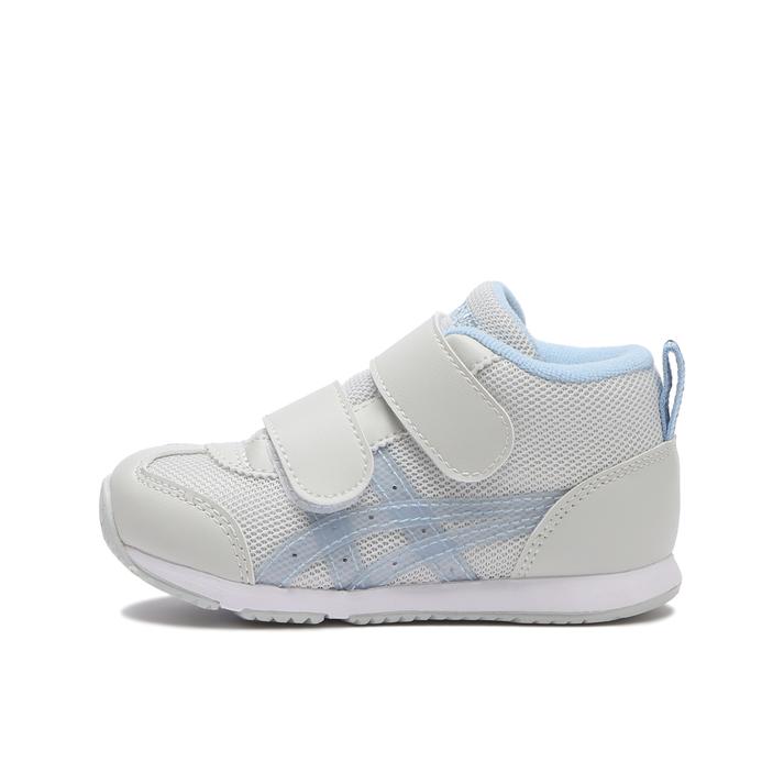 yz xr[ yASICSz AVbNX 13-155 IDAHO BABY MID T AC_z xr[ MID T 1144A414 020 L.GY/L.BLU 14.5cm