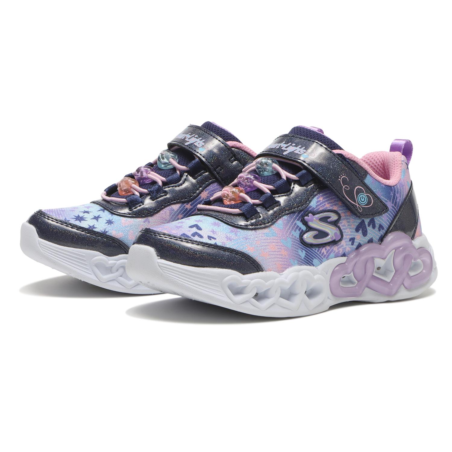 キッズ 【SKECHERS】 スケッチャーズ 17-21 HEART LIGHTS ハート