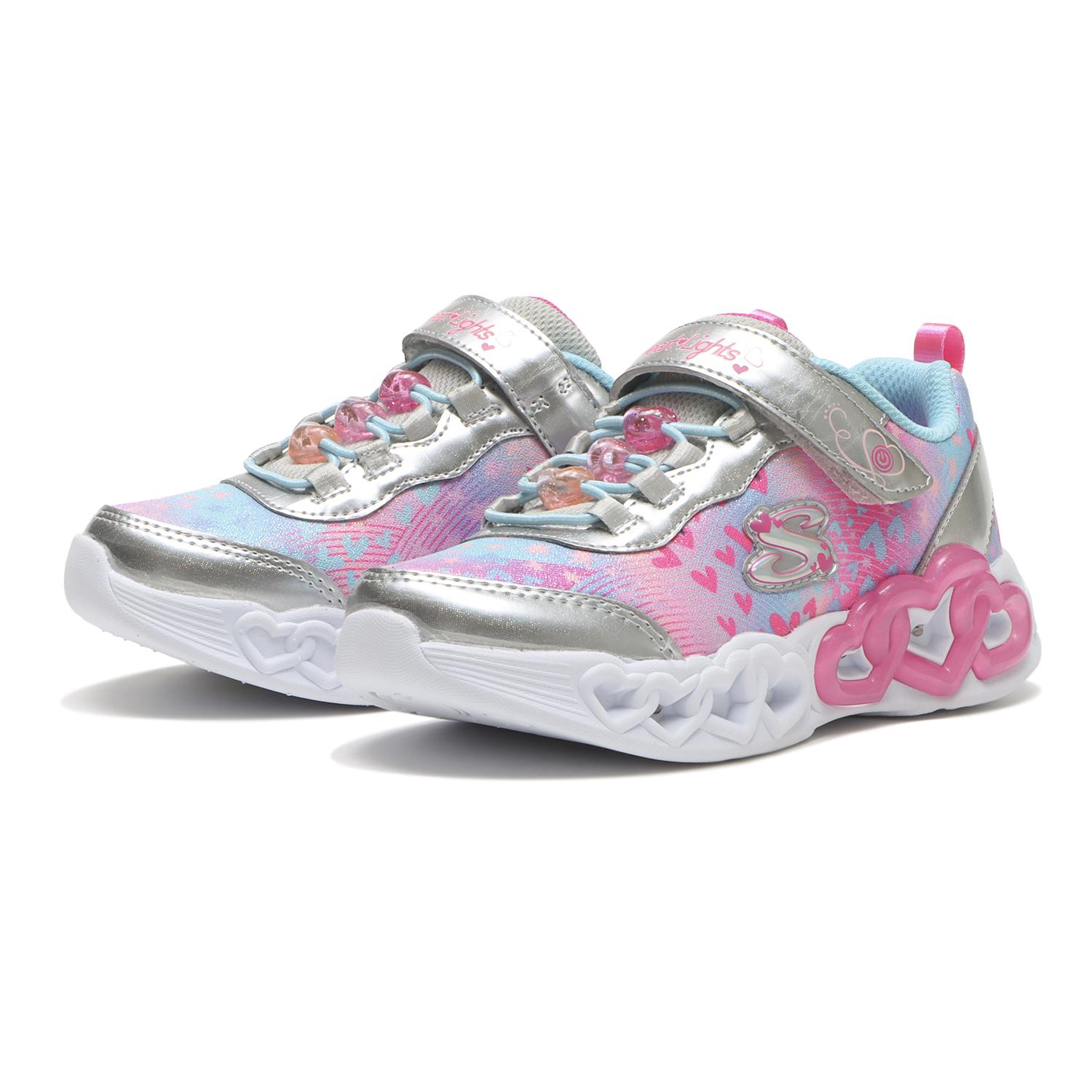 キッズ 【SKECHERS】 スケッチャーズ 17-21 HEART LIGHTS ハートライツ