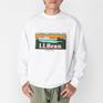 モデル：178㎝ / 着用サイズ：L L.L.Bean L.L.Bean M's Portage Crewneck Sweatshirt画像1