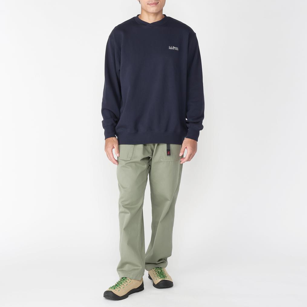 モデル：178㎝ / 着用サイズ：L L.L.Bean L.L.Bean M's Smithfield C/N Sweatshirt画像2