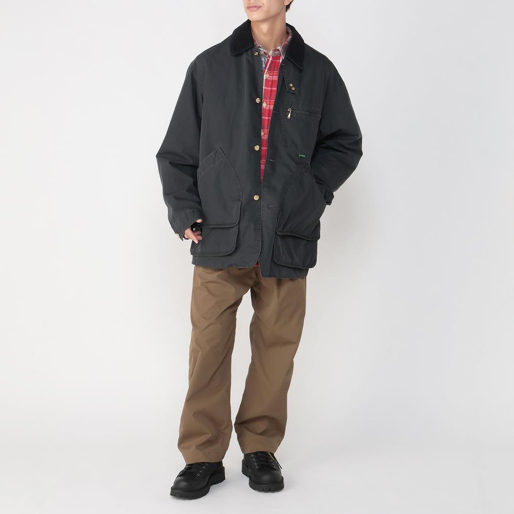 モデル：175cm / 着用サイズ：L L.L.Bean L.L.Bean M's Bean's Field Coat Insulated Indigo画像2