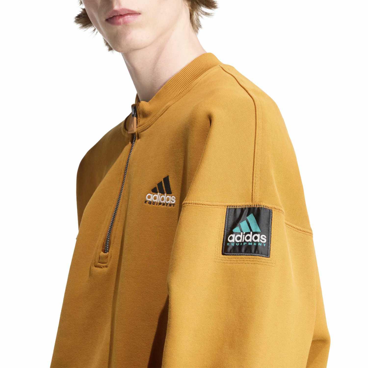  adidas EQUIPMENT BLOCKED HALF-ZIP画像5