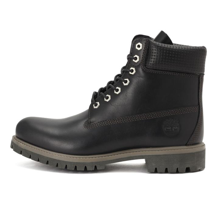 Timberland 6�C���` �v���~�A�� �u�[�c BLK FG DK BRN