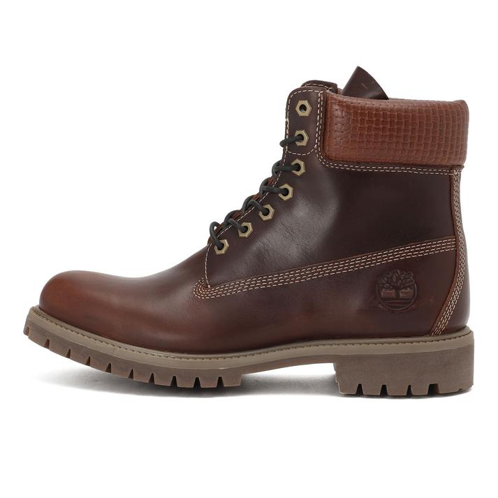 Timberland 6�C���` �v���~�A�� �u�[�c M BRN FL GRN BL