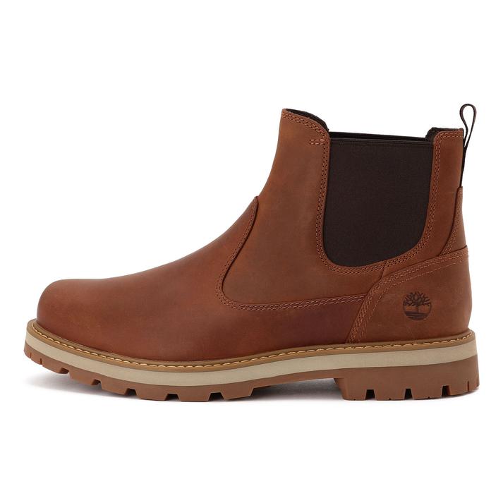 �y���������z �yTimberland�z �e�B���o�[�����h BRITTON ROAD MID �u���b�g�� ���[�h �~�b�h A6A4W-EM6 RUST FULL GRAIN 9H(27.5cm)