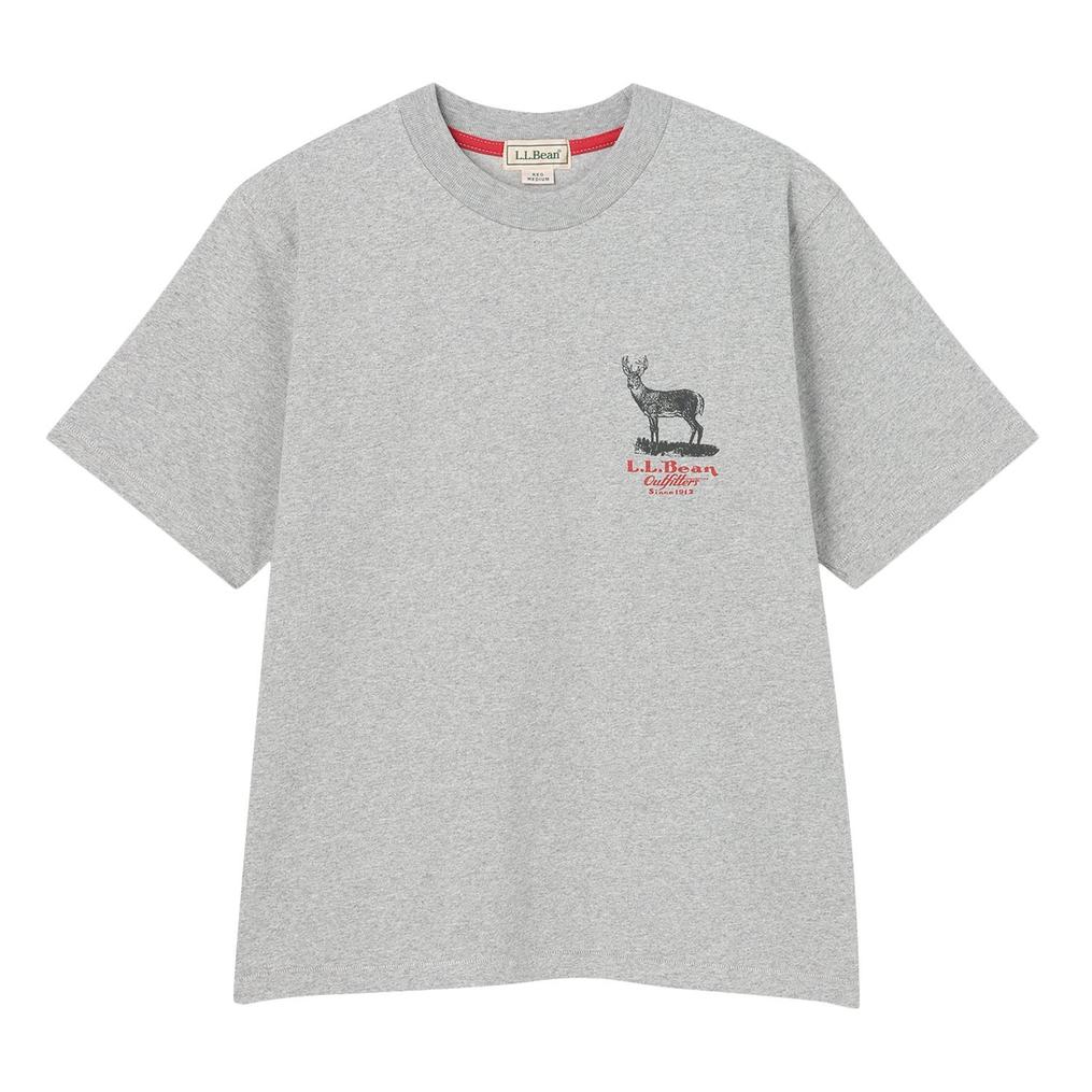  L.L.Beanｳｪｱ L.L.Bean W's Morrill S/S Animal Tee画像1
