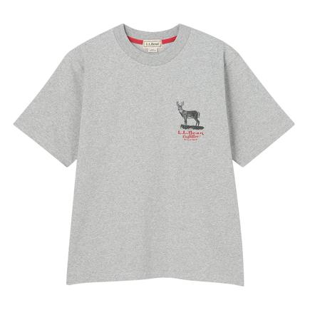 L.L.Bean ウィメンズモリルショートスリーブアニマルTシャツ