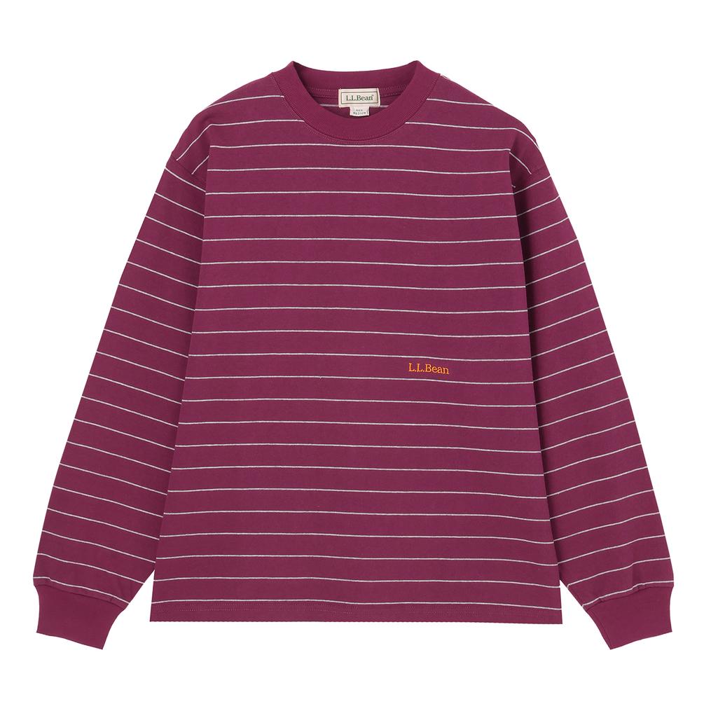  L.L.Beanｳｪｱ L.L.Bean W's Union L/S Stripe Tee画像1