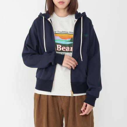 L.L.Bean ウィメンズポーテージフルジップフードスウェット