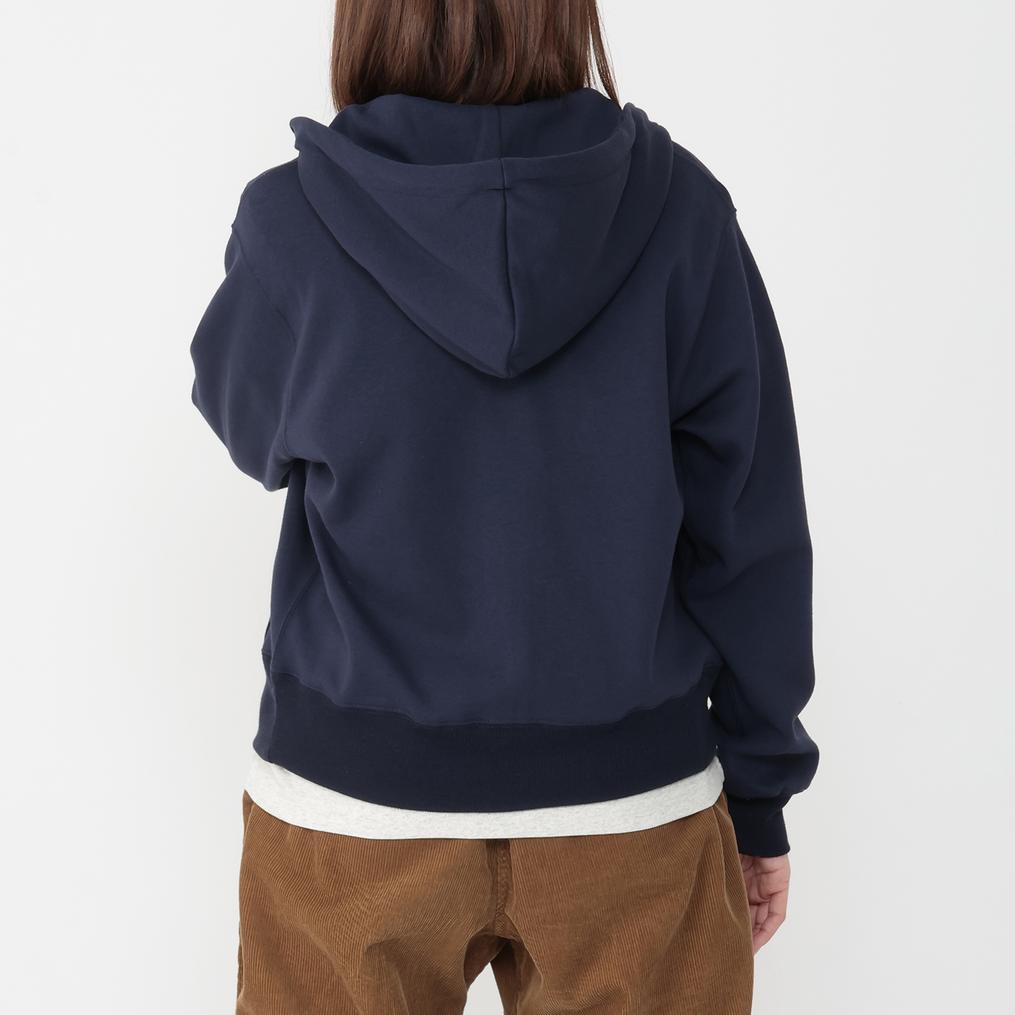 モデル：161cm / 着用サイズ：M L.L.Bean 【オンライン限定価格】 W's Portage FullZip Hood Sweat画像3