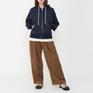モデル：161cm / 着用サイズ：M L.L.Bean 【オンライン限定価格】 W's Portage FullZip Hood Sweat画像2