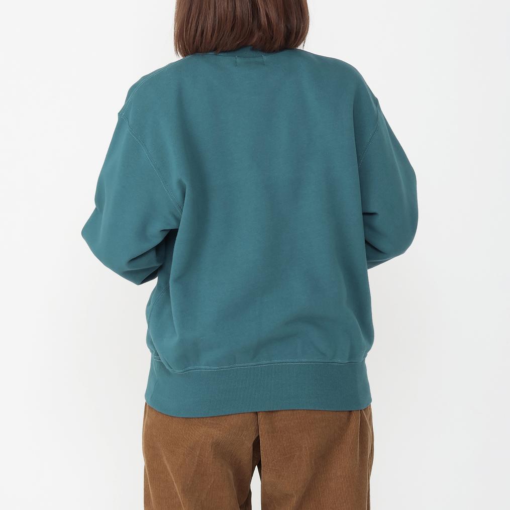 モデル：161cm / 着用サイズ：M L.L.Bean L.L.Bean W's Smithfield Crewneck Sweat画像3