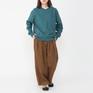 モデル：161cm / 着用サイズ：M L.L.Bean L.L.Bean W's Smithfield Crewneck Sweat画像2