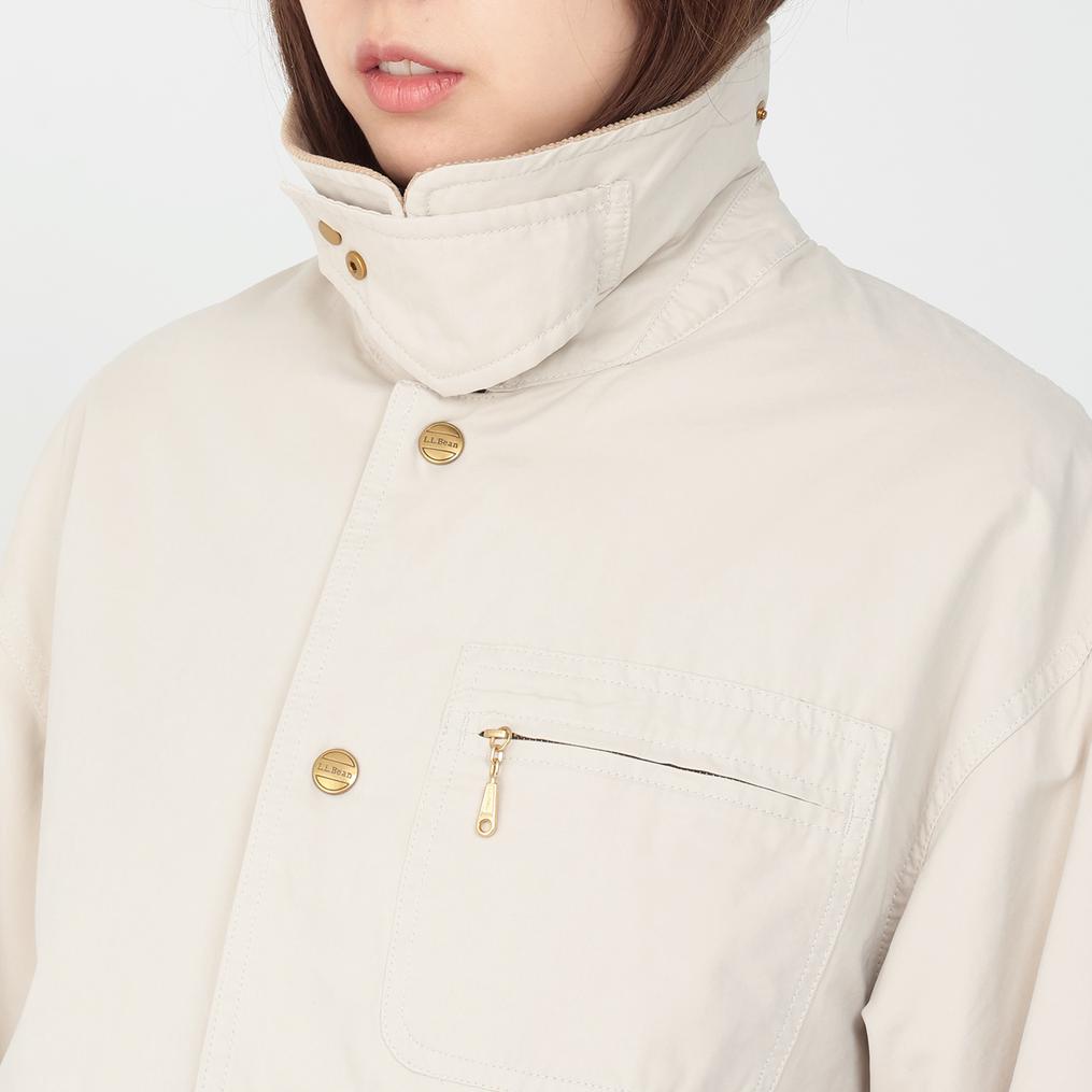 モデル：161cm / 着用サイズ：M L.L.Bean L.L.Bean W's Beans Field Coat Insulated画像4