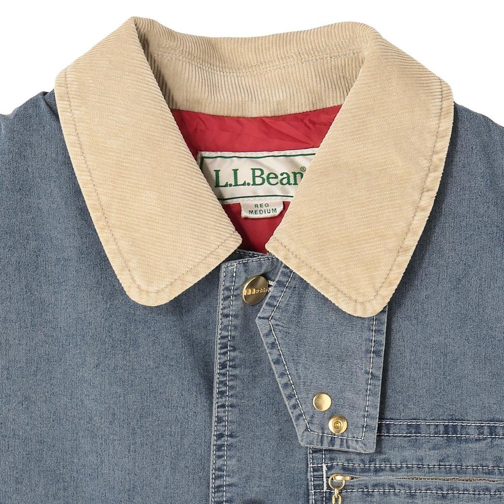  L.L.Bean L.L.Bean W's Beans Field Coat Insulated Indigo画像7