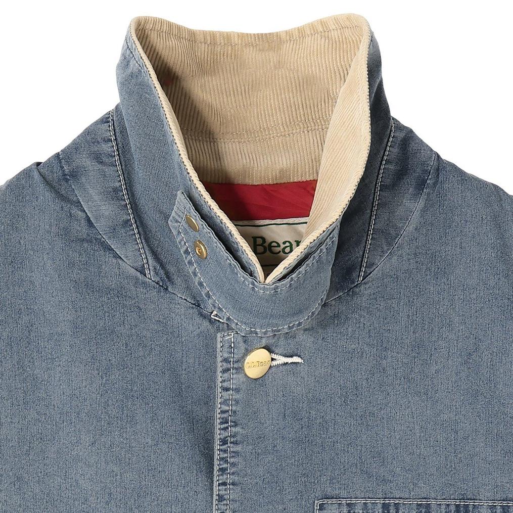  L.L.Bean L.L.Bean W's Beans Field Coat Insulated Indigo画像8