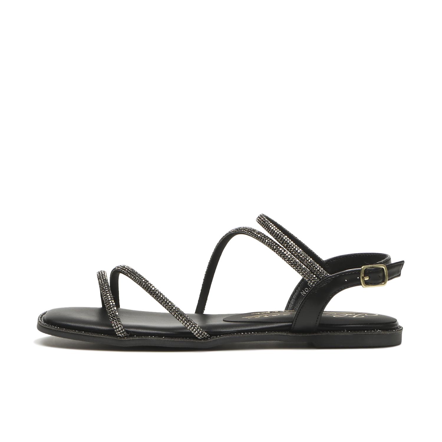 【直営・関税送料込】Cleo Bijoux サンダル OUTLET】BARCLAY（バークレー）ビジューサンダル シルバー