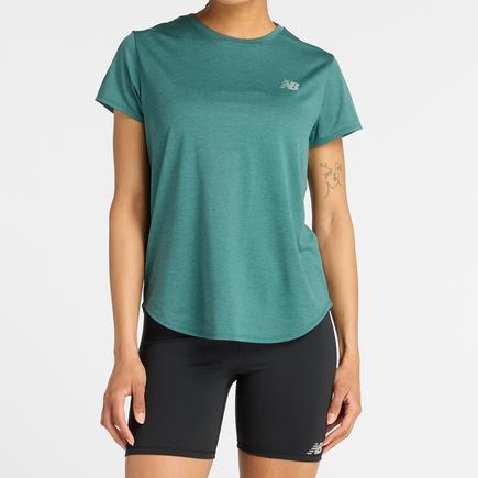 New Balance ヘザーショートスリーブTシャツ