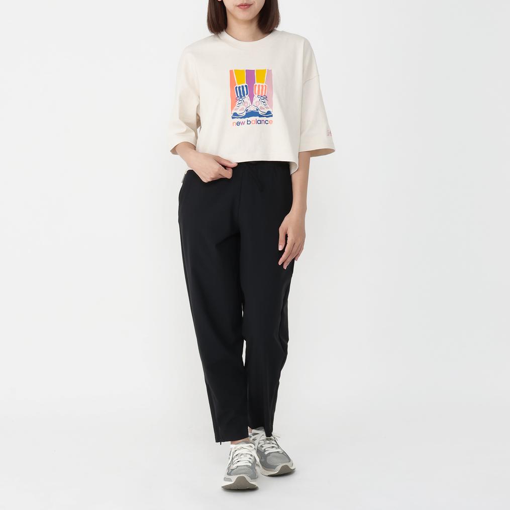  New Balance NEW BALANCE W's Athletics Gradient Shoes T-Shirt画像2