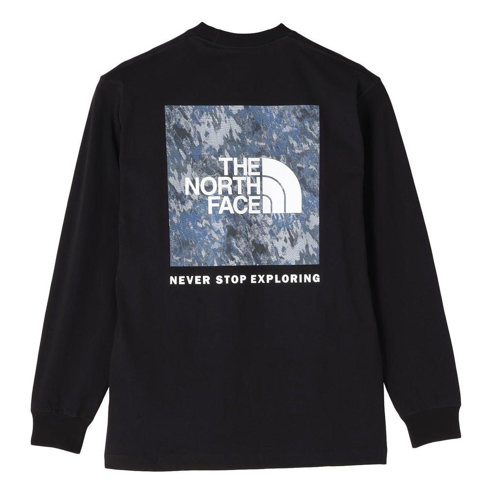  THE NORTH FACE THE NORTH FACE M L/S SQ Digital Graphic Tee画像1