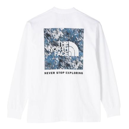 THE NORTH FACE M L/S SQ Digital Graphic Tee
