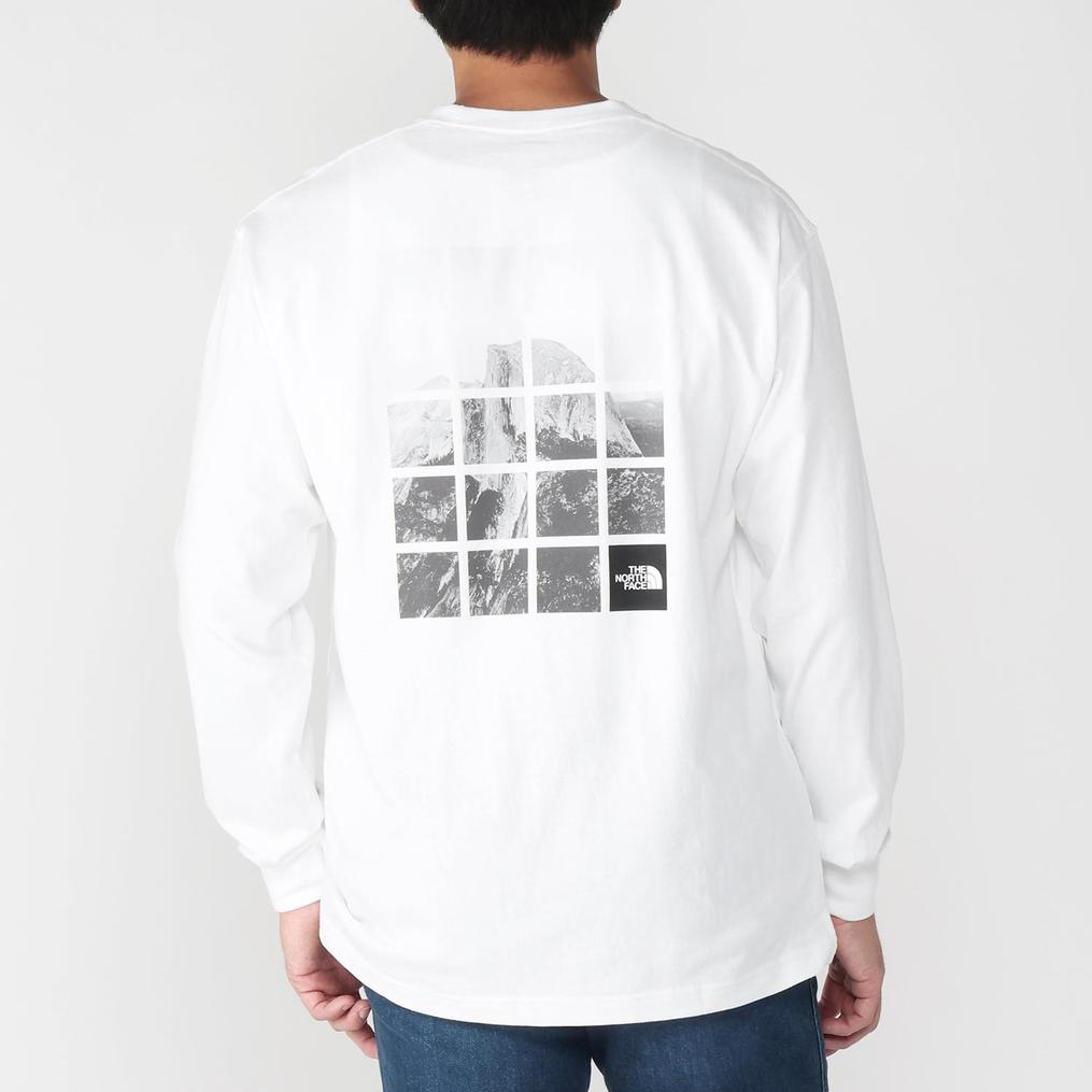 モデル：178cm / 着用サイズ：L THE NORTH FACE THE NORTH FACE M L/S Halfdome Window Tee画像1
