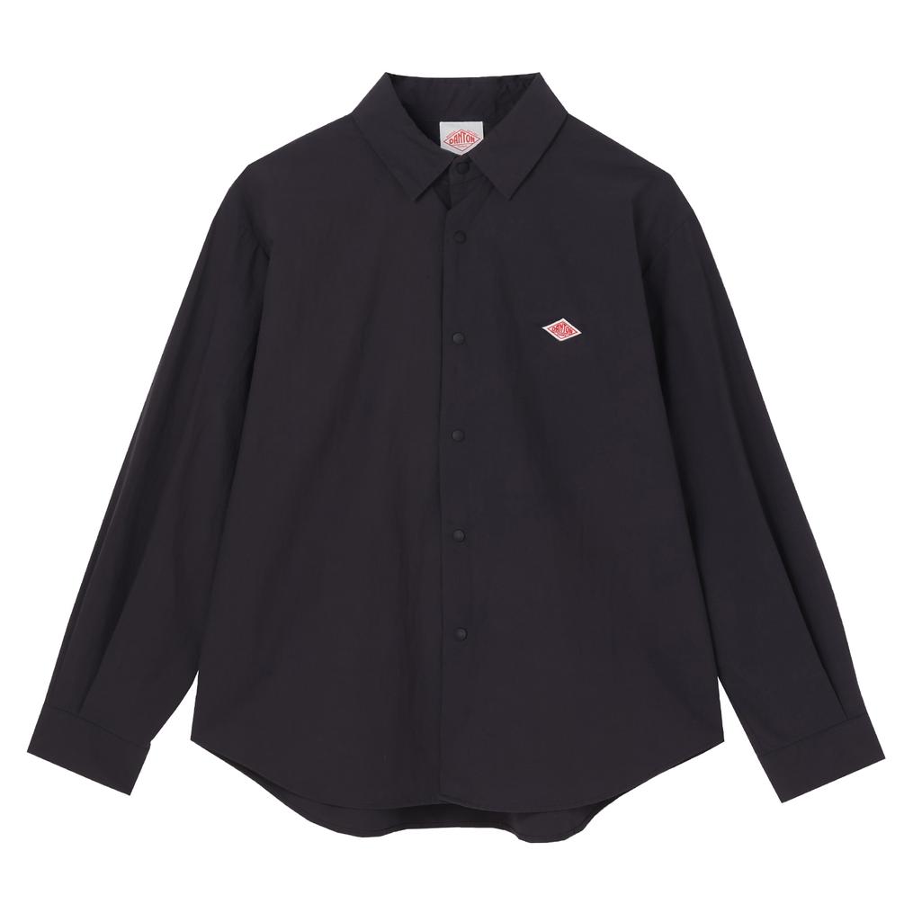  DANTON DANTON W's Cotton Typewriter Wrinkled Shirt画像1