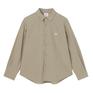  DANTON DANTON W's Cotton Typewriter Wrinkled Shirt画像1