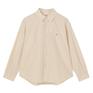  DANTON DANTON W's Cotton Typewriter Wrinkled Shirt画像1