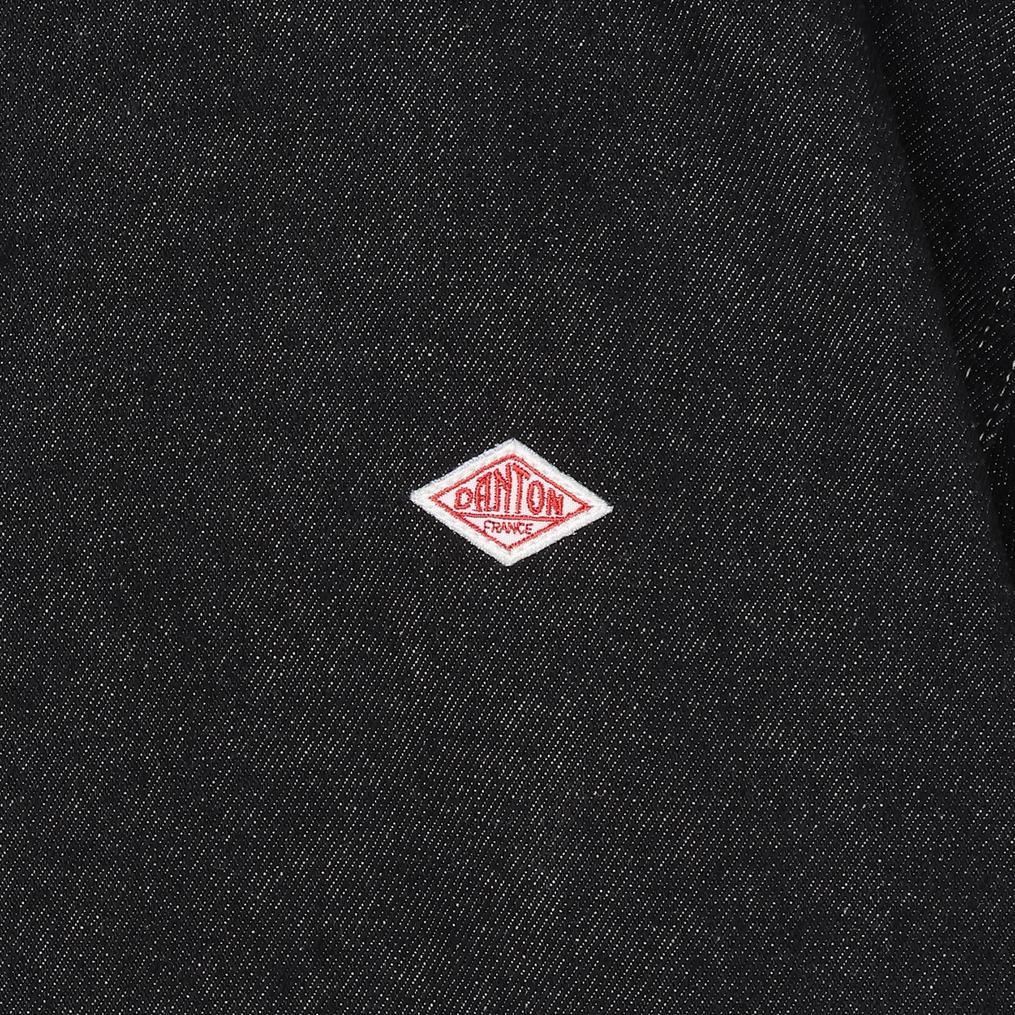  DANTON DANTON W's Denim Collarless Jacket画像4