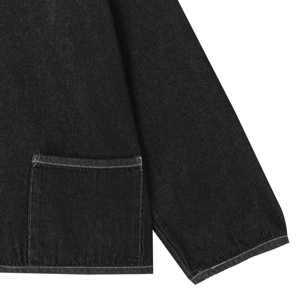  DANTON DANTON W's Denim Collarless Jacket画像6