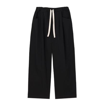 DANTON ウィメンズヘビーツイル2タックイージーパンツ