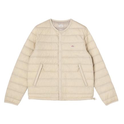 DANTON ウィメンズクルーネックインナーダウンジャケット